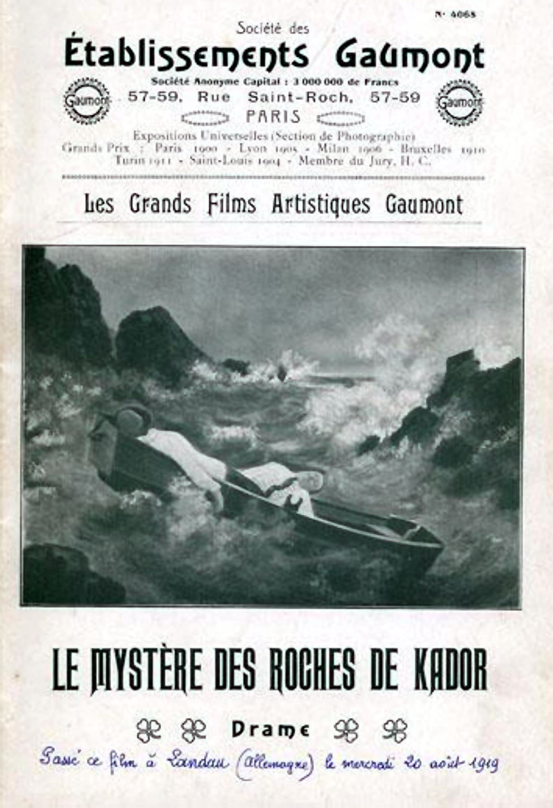 MYSTÈRE DES ROCHES DE KADOR, LE